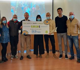 Entrega beneficis a IRB Barcelona